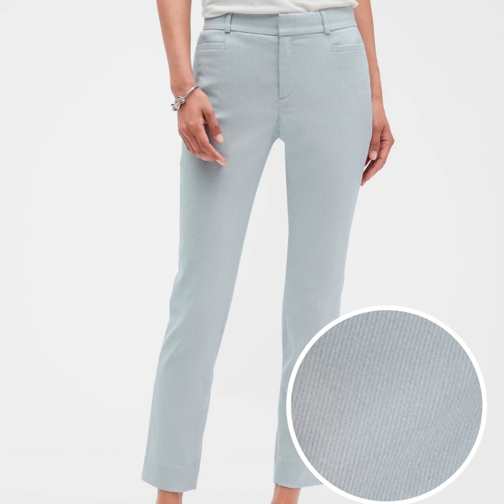 Curvy Sloan Stripe Jacquard Slim Ankle Pant

Slack